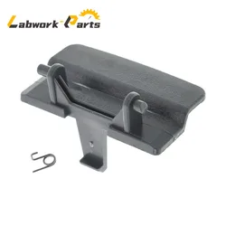 Chiusura del coperchio del sedile di salto della Console centrale in ABS grigio per Ford 2010-2018 F-150 F150