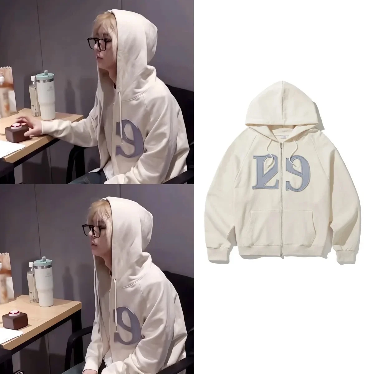 Zhang Ying Dong Si Cheng Hoodie Letter Print Loose Women's Sweatshirt Casual Trendy Brand Spring 2026 Ethnic Stage Costume