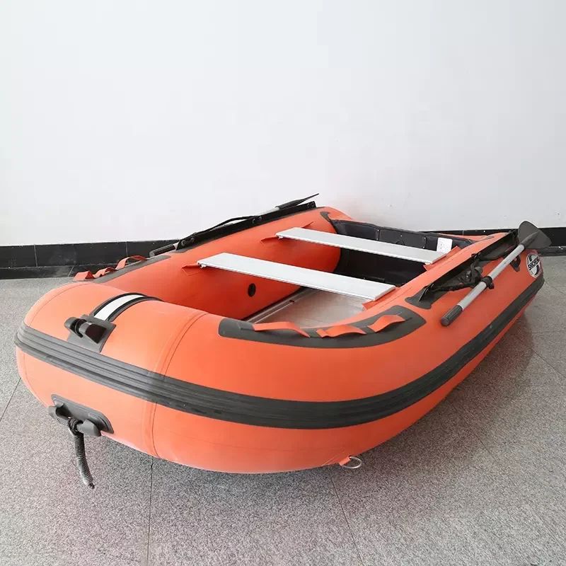 New Design Boat Inflatable PVC Coated Fabric Inflatable Motor Boat Fishing Boat With CE Certificate