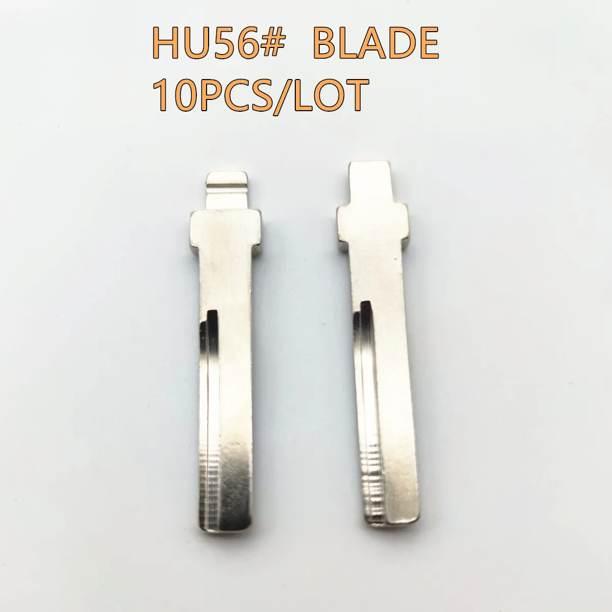 10 Pcs Xhorse KD VVDI HU56# HU56R Key Blade for Volvo Mitsubishi S40 Replacement Car Key Blank