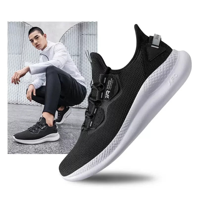 Mesh shoe Running shoes 361 Degree  sneakers men Walking sneaker cushion men sport shoe 672112246