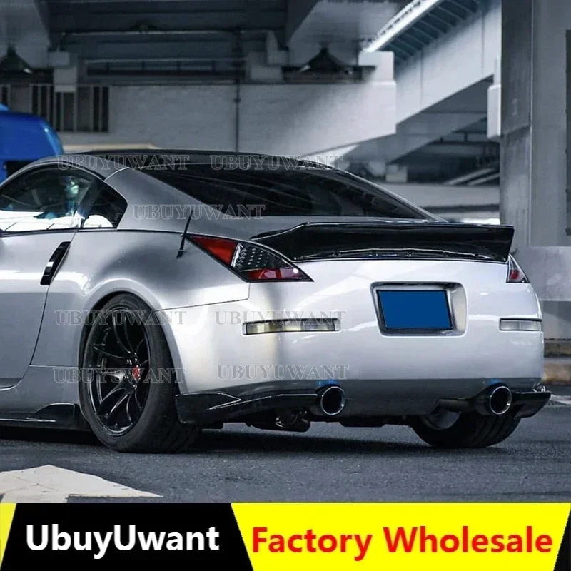 

Для Nissan 350Z Fairlady Z34 2003-2008 гг. | Спойлер на крыло задней крышки багажника в стиле ракетного кролика (АБС-пластик — матовый черный)