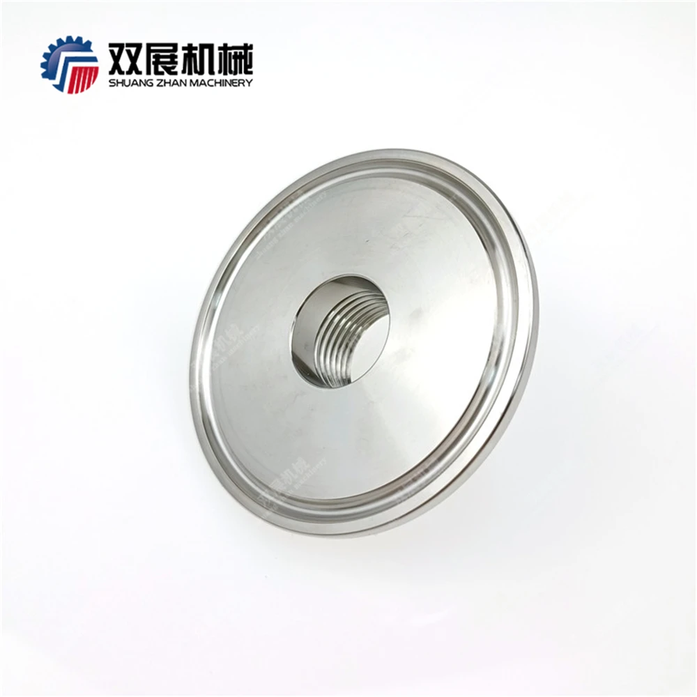 NPT Adapter Short Tri Clamp 2 in. x FNPT 1/2 in. SS304 Stainless Steel