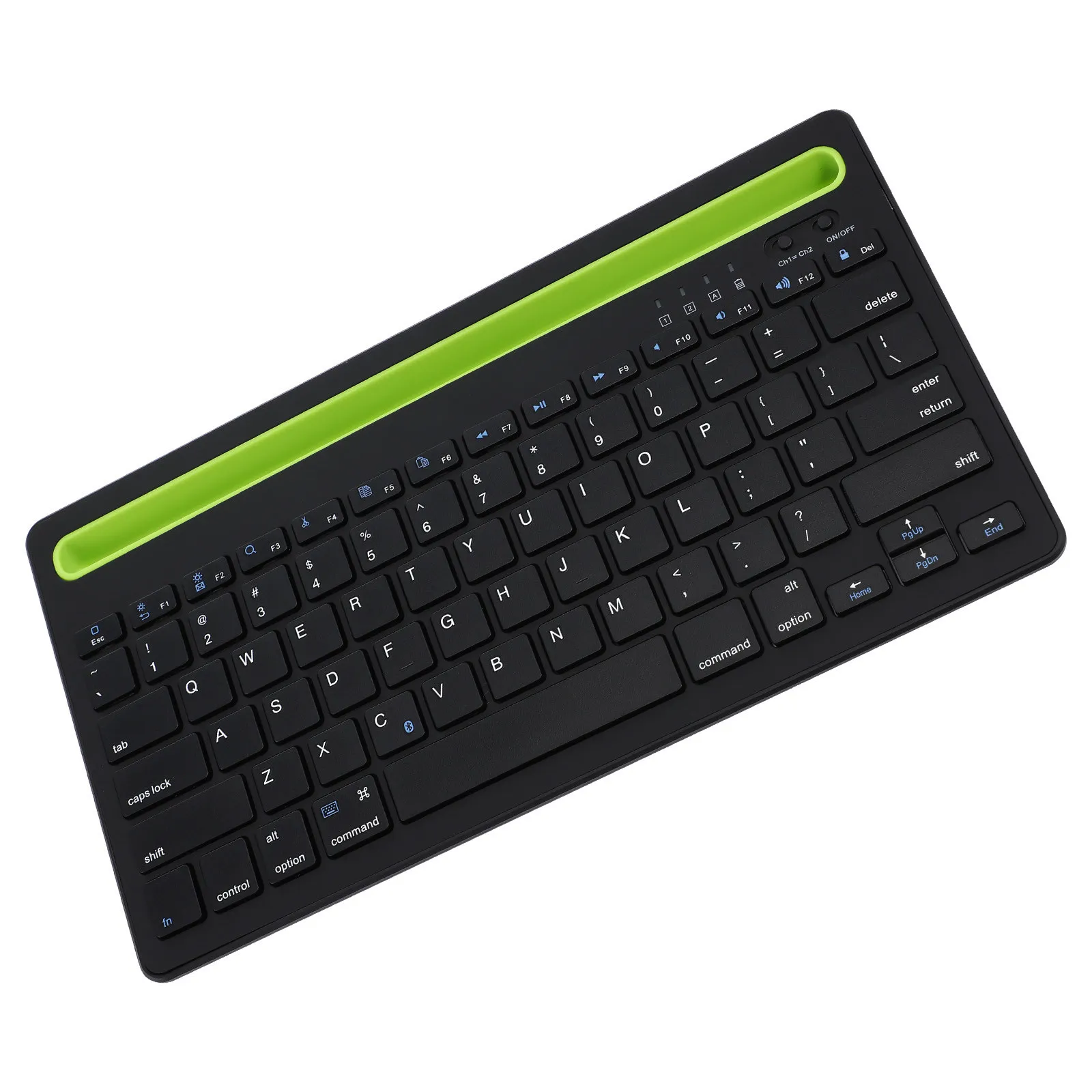Wireless Keyboard Rechargeable Silent For Mobile Phone Tablet Portable Noiseless Keypad Multi-Device Connection Gaming