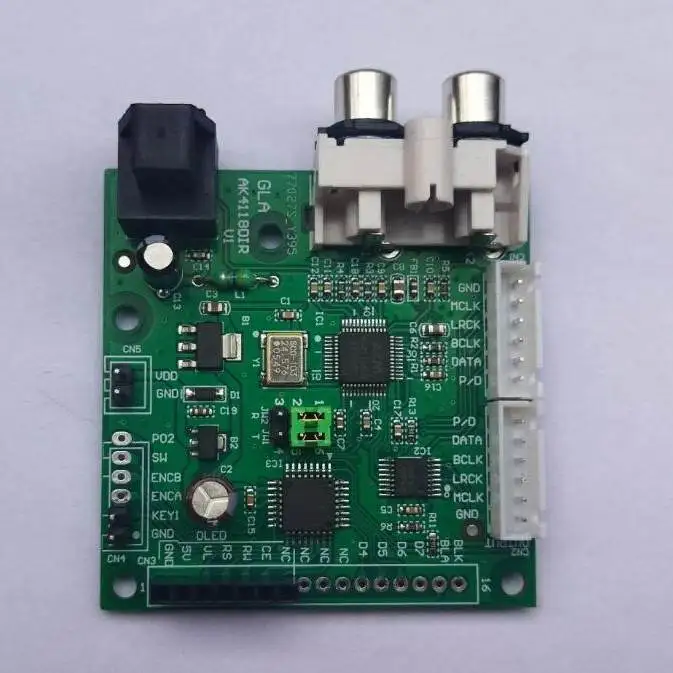 Optical Fiber Coaxial I2s Input Digital Receiving Soft Control AK4118