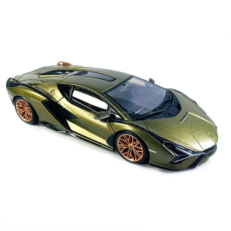 Bburago 1:24 Scale NEW Lamborghini Sian FKP 37  Alloy Luxury Vehicle Diecast Cars Model Toy Collection Gift