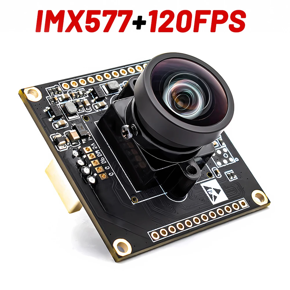 

UHD 12MP USB Webcam 120FPS 1080P HD PC Webcam Plug And Play 1/2.3" IMX577 CMOS With No Distortion Lens For Video Live USB Camera