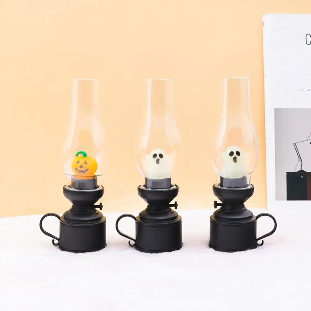 Soft Silicone Lampshade Cute Ghost Night Light for Bedroom Room Office Adorable Lamp with Bottle Lights Halloween Table for Kids