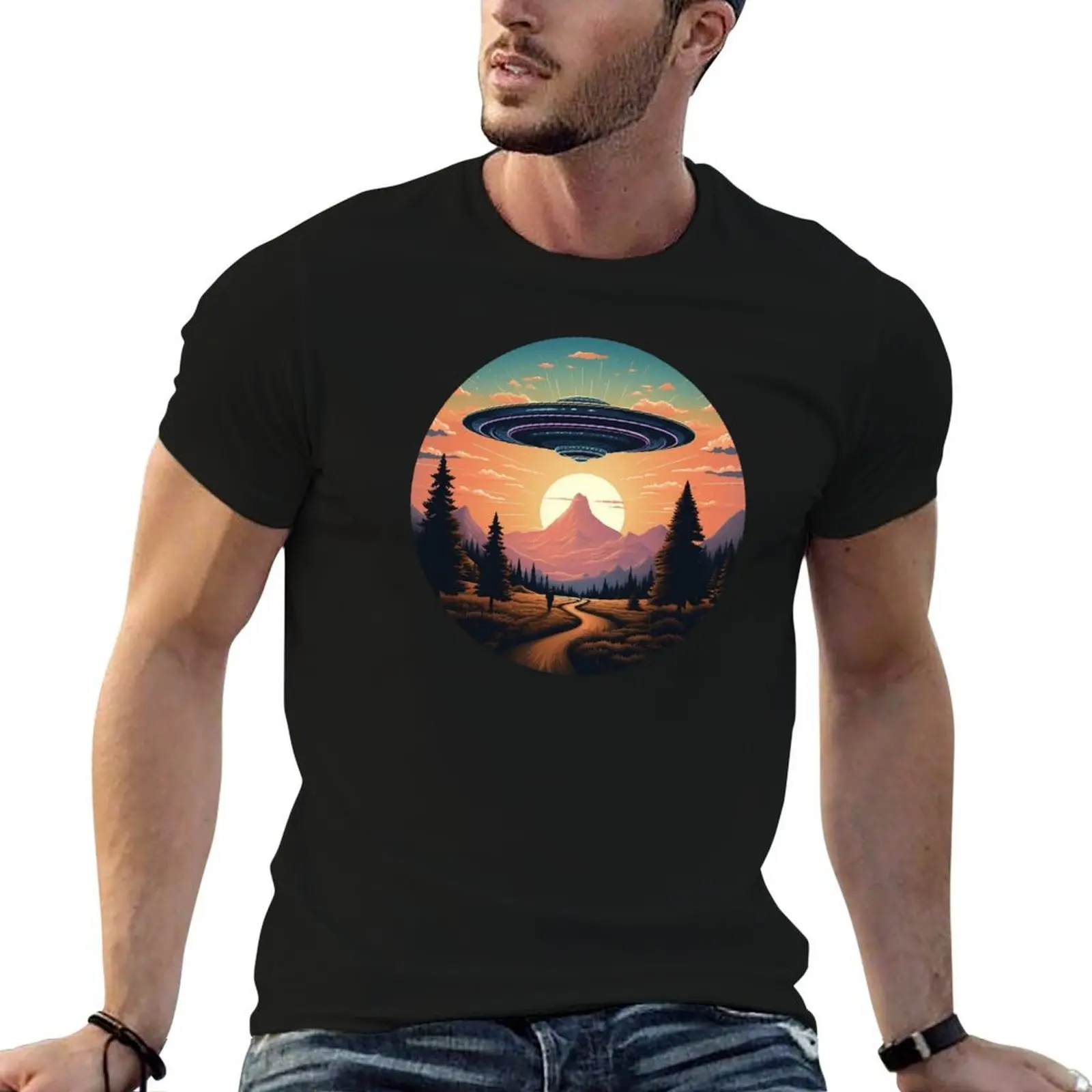 UFO - UAP - Aliens - First Contact T-Shirt new gifts and t-shirts vintage clothes mens graphic t-shirts pack