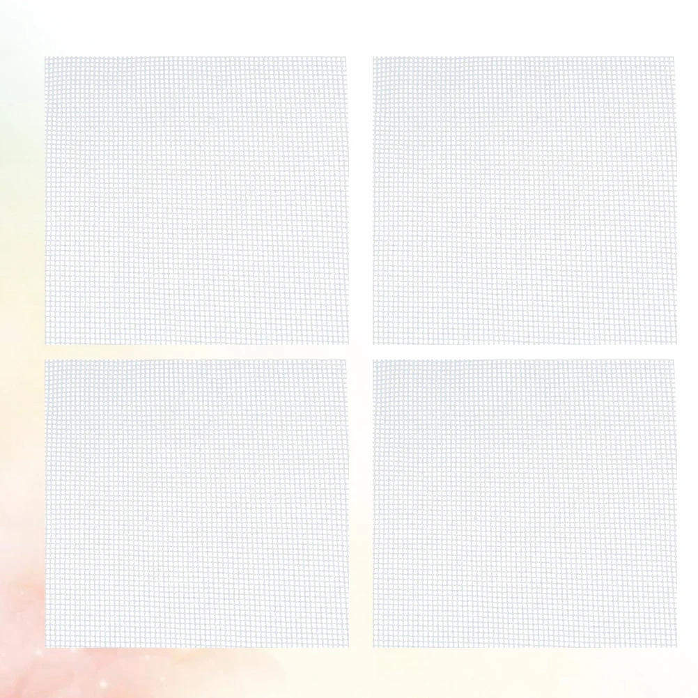 15 قطعة اناء للزهور أسفل حصيرة التهوية شبكة كفاءة الصرف قابلة لإعادة الاستخدام محبوكة زارع بطانة للمنزل حديقة الأواني #4