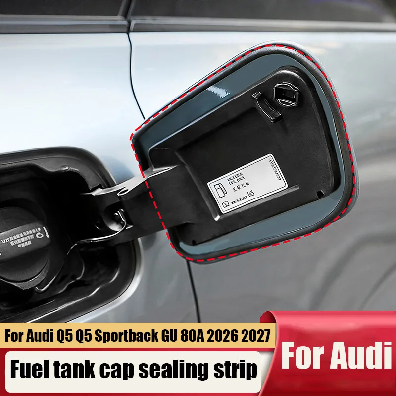

for Audi Q5 Q5 Sportback GU 80А 2025 2026 2027 Car fuel tank cap sealing strip rubber material dust ring
