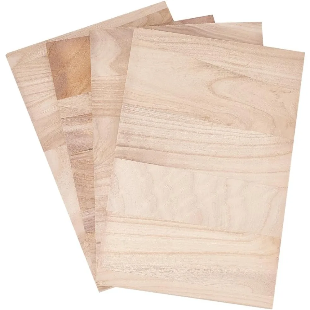 4Pcs Taekwondo Breaking Boards 13.5mm Thick Wooden Karate Breaking Boards 11.8x7.9 Inch Punching Wood Boards Wooden