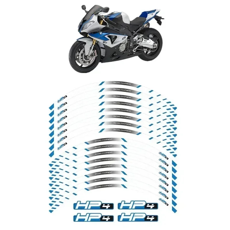 

ДЛЯ BMW HP4 HP 4, детали двигателя мотоцикла, контурное колесо, декоративная наклейка, наклейка-2