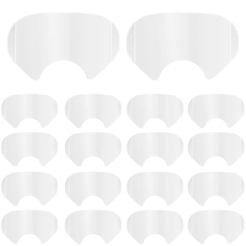

50 Pcs Peel Off Lens Cover Shield Cover Respirator Mask Protective Cover Compatible For 6885, 6000, 6700, 6800 Series-Y41A