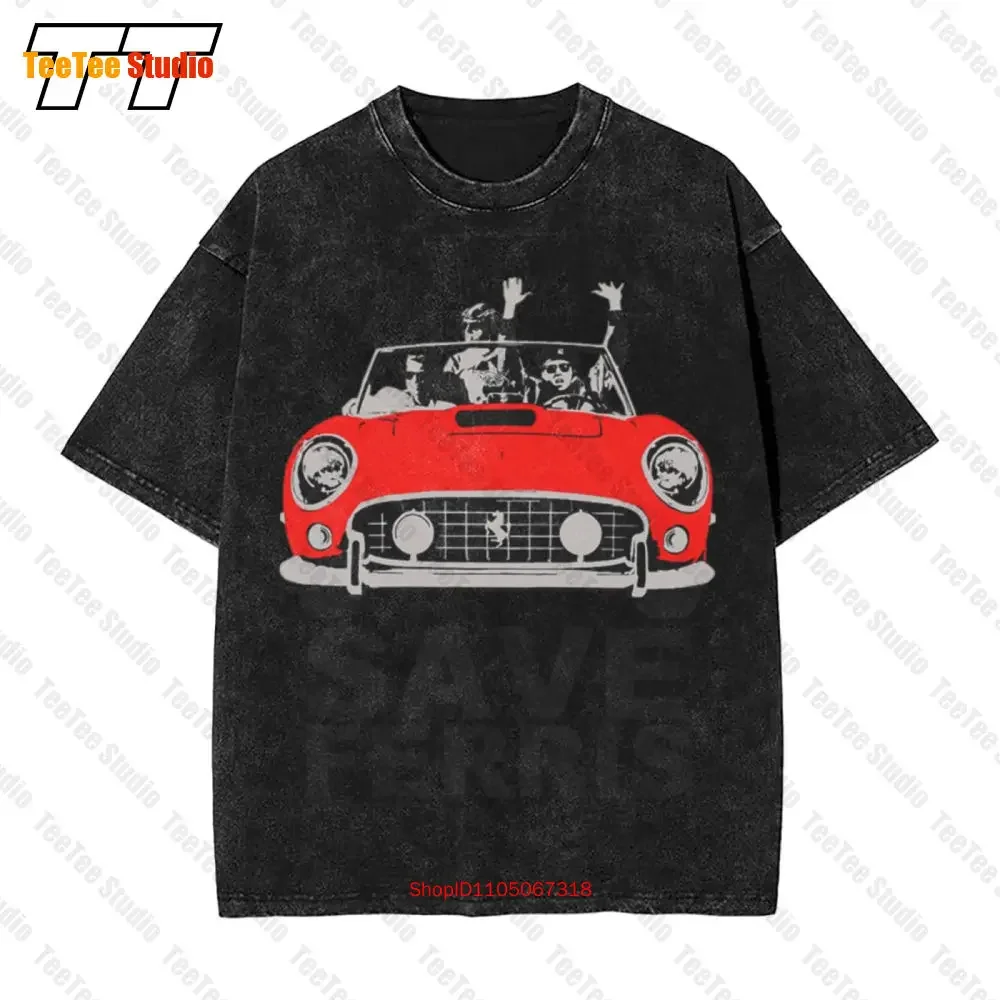 Save Ferris - Farris Bueller'S Day Off Vintage Oversized T-Shirt IGZL