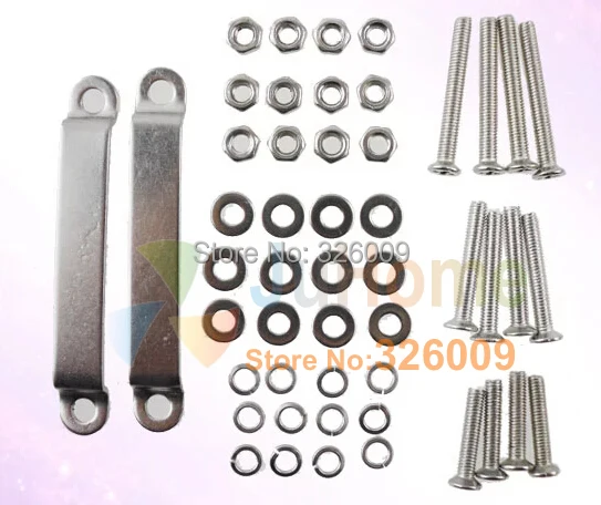 1pair 2pcs 12pcs Screws Water Cooling Cold Plate Special Liquid Cooled Exchanger Block Stainless Steel Snap Fastener Kit