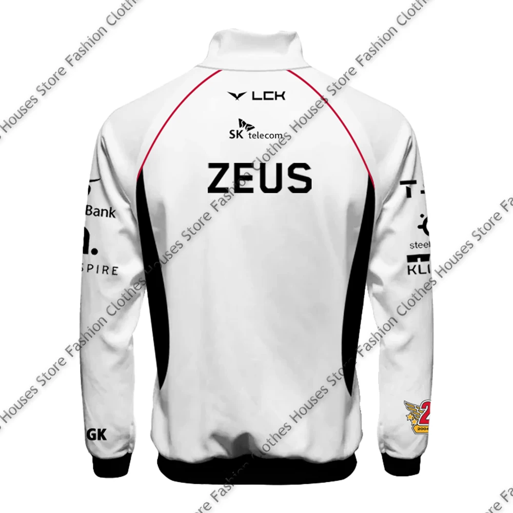 2024 T1 E-sports Club Global Finals Limited Jersey Jacket Faker Fans Support Fashion Coat League Of Legends Game Trendy Clothing