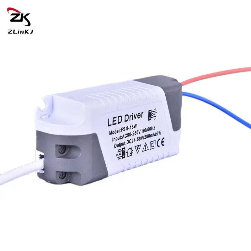 LED Driver 8/12/15/18/21W Power Supply Dimmable Transformer Waterproof LED Light