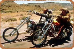 Retro Blaszany Znak Vintage Look Metalowy Znak Dennis Hopper Easy Rider Plakat Filmowy do Cafe Bar Man Cave Garage Home Wall Decor Motorc