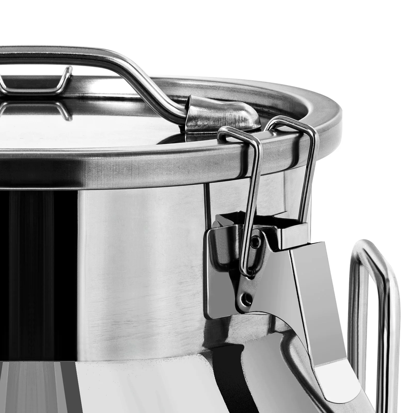 32×25×48cm シルバー ステンレス製 ミルク缶 ワインペール バケツ オイル ミルク トート ジャグ ウォーター ミルク ワイン チーズ オイル フラワー ゲリス