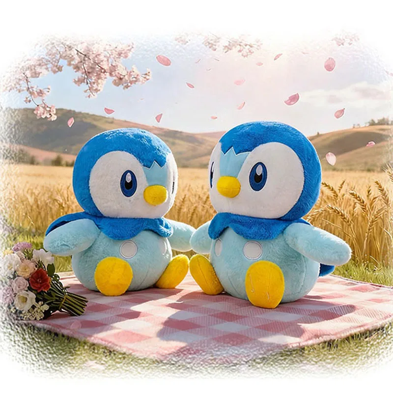 

30-80 см Pokemon Piplup плюшевые игрушки милый мультфильм мягкий аниме пингвин плюшевая большая кукла пледы подушка детский подарок на день рождения и Рождество