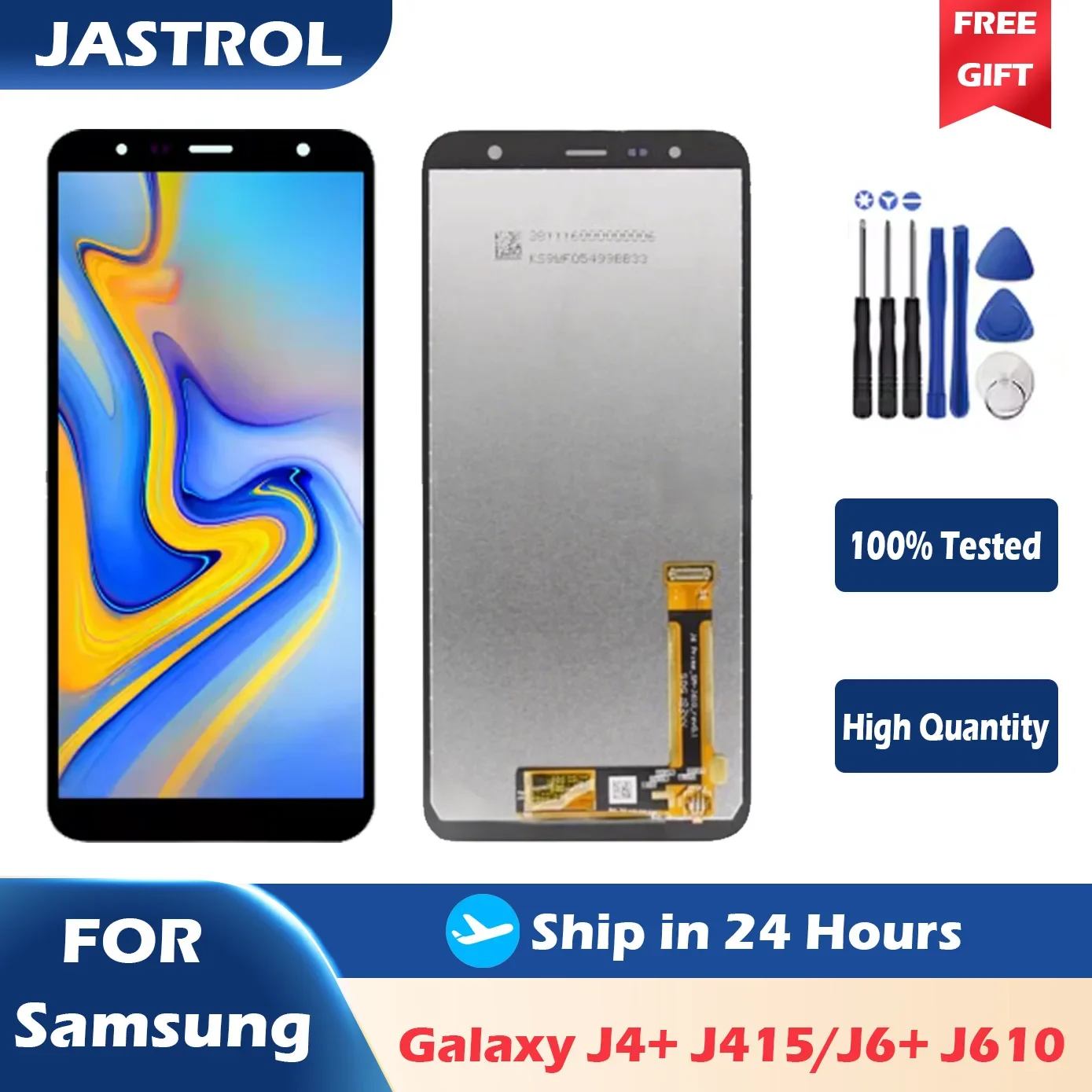 

TFT LCD Display For Samsung J4+ 2018 J4 Plus J415 J415F J410 J6 Prime J6 Plus 2018 J610 LCD Display Touch Screen