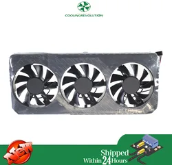 ゲーム用グラフィック冷却ファンt128015bu,75mm t128015s12hh,x3,rx5700,rx5700xt,asus tuf,x3,rx 5700,xt,rx 5700 xt