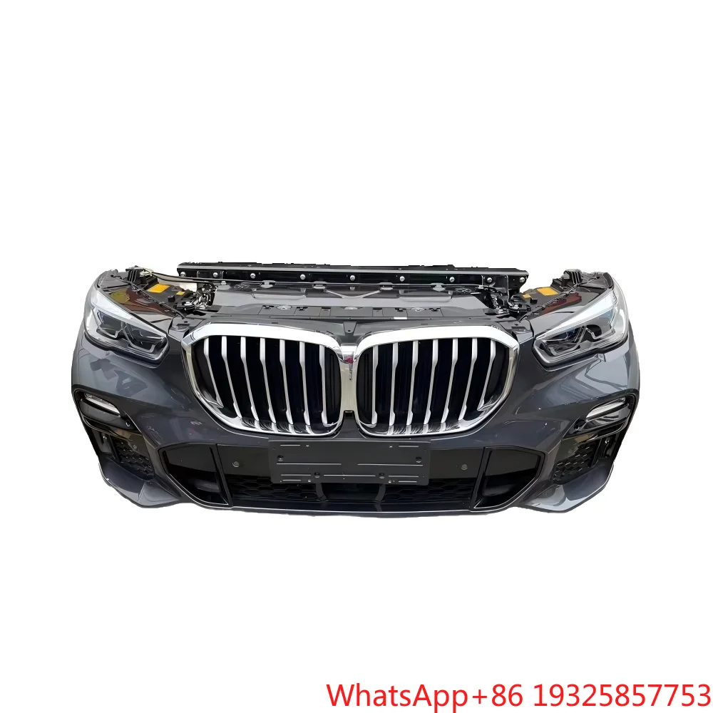 For 2019-2022 for  X5 G05 G18 Original Front Mouth Front Bumper Grille Headlight Water tank Hood Wing Front Nose Assembly