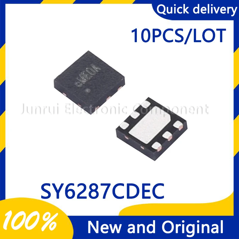 10PCS/LOT SY6287CDEC DFN Low-Loss Distribution Switch Power Chip Electronic Component  Integrated Chip Ic  New And Original