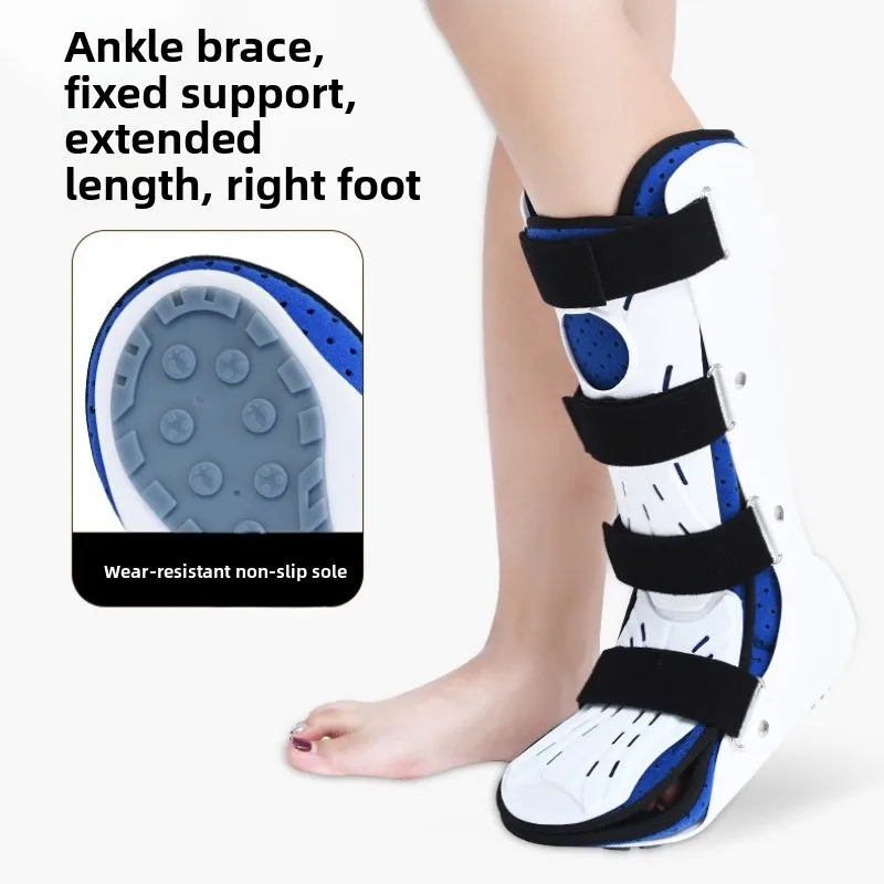 骨折回復のための脚足首固定具、中足骨損傷のためのギプス代替として調整可能な歩行ブーツブレース