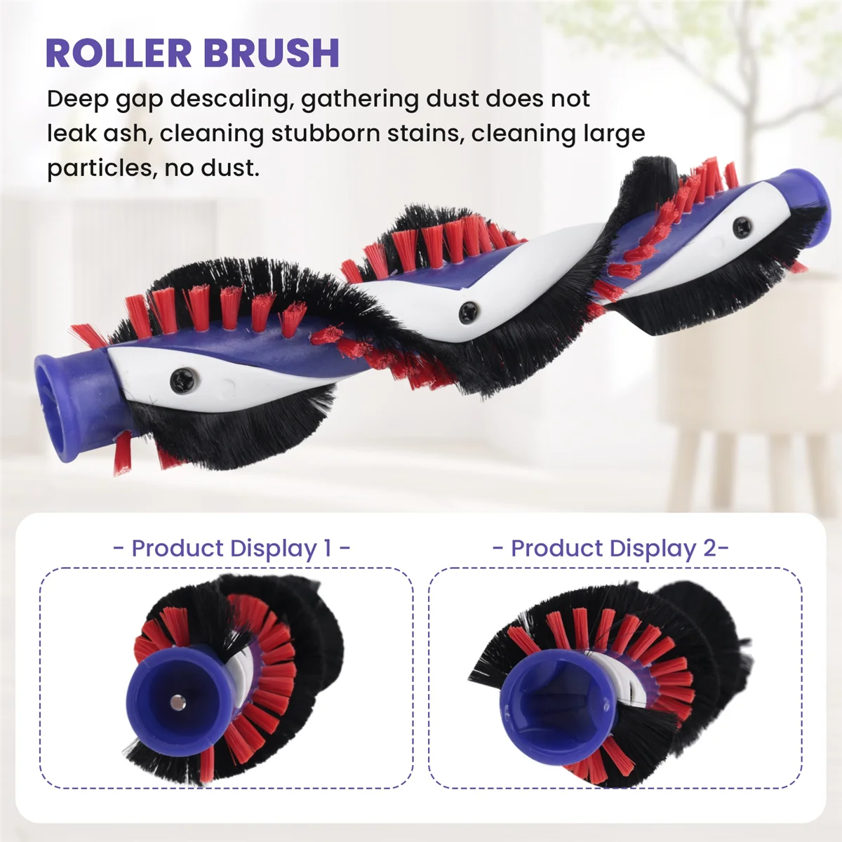 Best Main Roller Brush Replacement for Dyson DC35 DC44 DC45 DC43 Upright Vacuum Cleaner with Cleaning Brush Part 920929-01