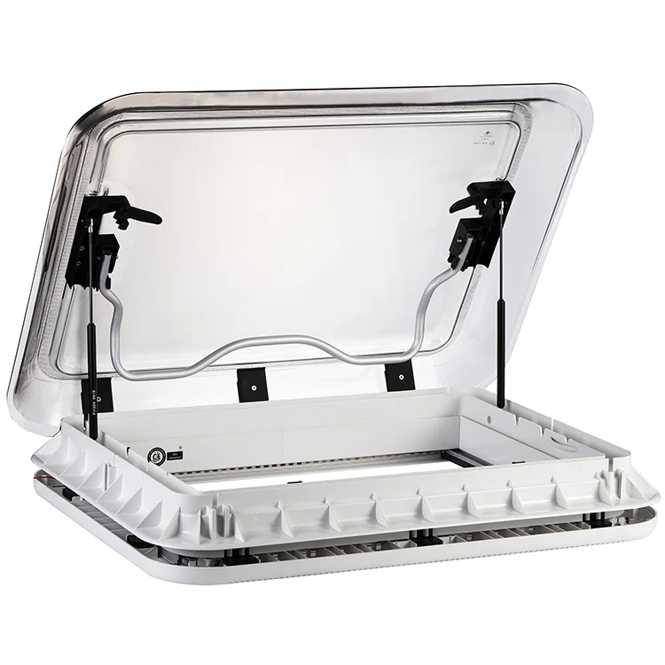 RV24SL Skylight Double Glazed Dome Top For Motorhome Caravan 400*450mm For Camper Roof Ventilation