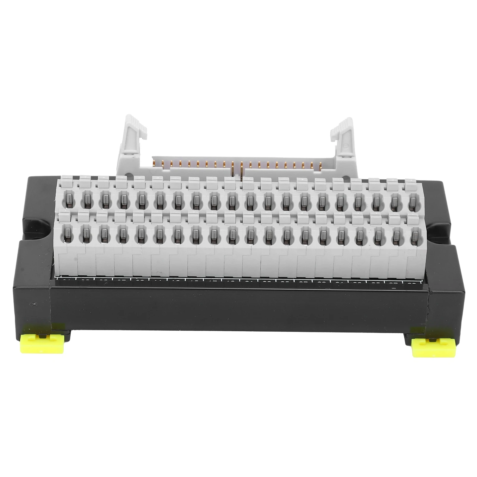 Automated Industry Terminal Block 40 Pin Breakout DIN Rail Mounting Adapter Connector Switch Control IDC40P‑DK Terminal Block