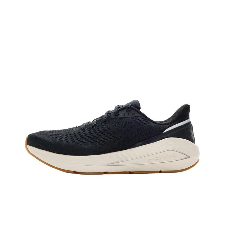 Under Armour Low top Sprint Running Shoes Men's Black White 3028002-001