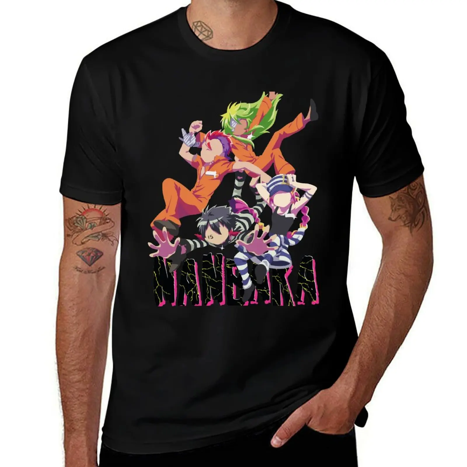 

Nanbaka T-Shirt Worker Basic Short Sleeve Tee