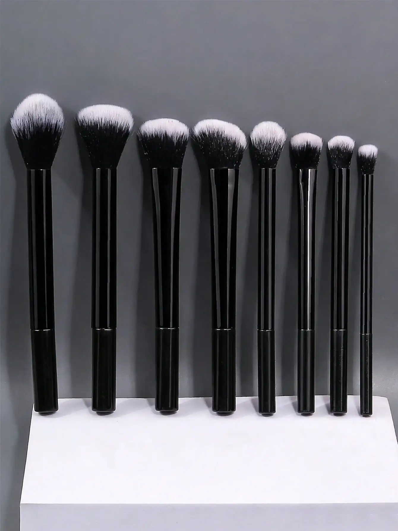 Soft Soft Bristle Makeup Brush Set 8Pcs Foundation Eyeshadow Blush Cosmetic Tool Professional Salon Daily Facial Makeup Supply - Aliexpress Deal