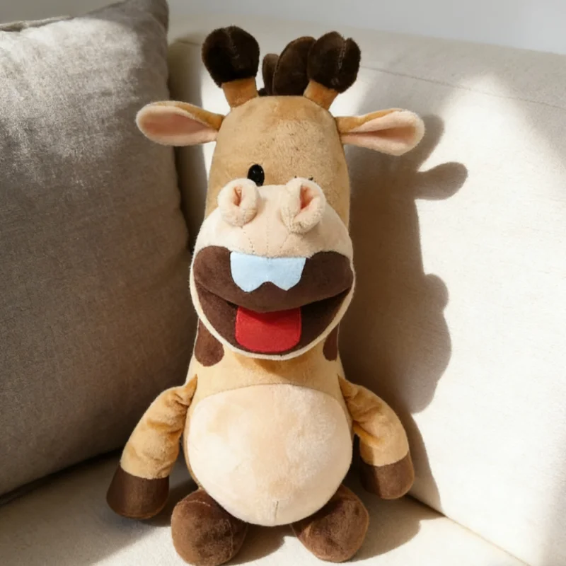 

25cm Giraffe Plush Doll Soft Cute Deer Animal Periphery Plush Toy Pillow Home Decoration Birthday Festival Gift Toy For Friends