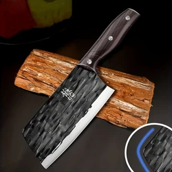 1pc Forging kitchen knife Household sharp kitchen knife Stainless steel kitchen knife Slicer Carving knife Sharp knife L9195