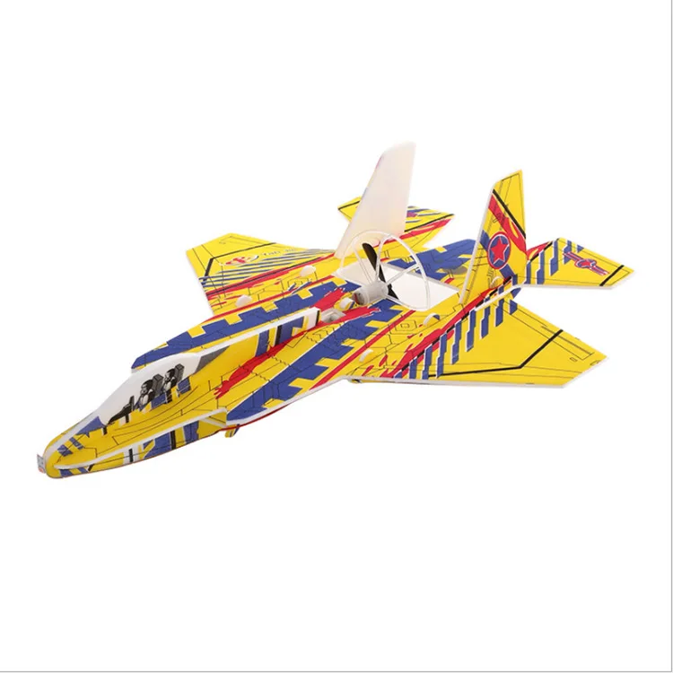 Electric Foam Aircraft Fighter Su 27 Hand Throwing Unmanned Glider Gyro Model Gift Toy For Boy Kid Student
