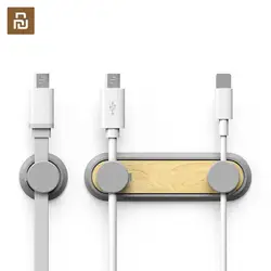 Bcase TUP2 Magnetic Absorption Nano Clip Data Clip Magnetic Holder Car Cable Manager for Desktop Office Cable Cord Clips