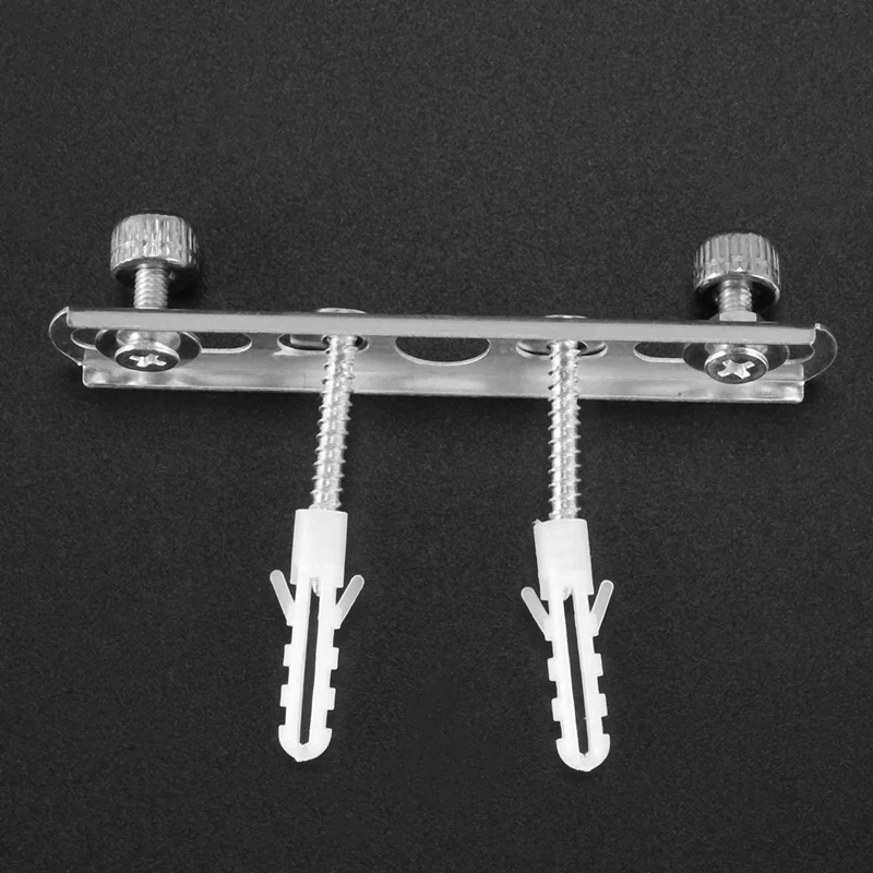2X Wall Mount For Suspension Boom Arm, Round Plate And Attaching Holder Piece Compatible With Microphone Stand