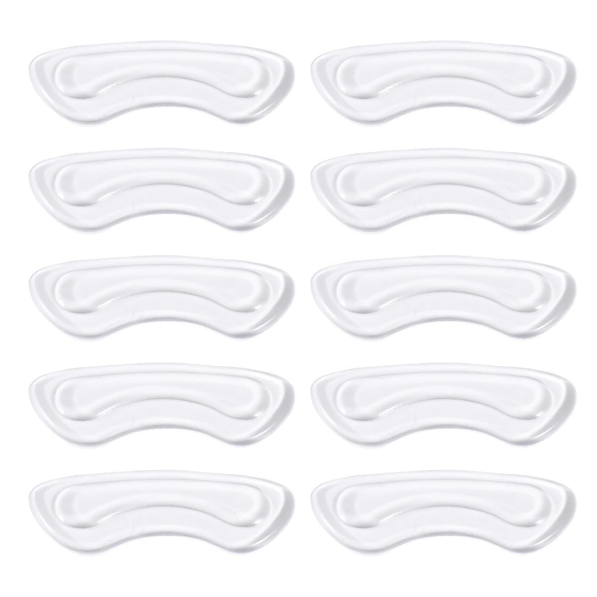 

10 Pcs Heel Stickers Cushion Pad Insole Women Inserts Lightweight Comfortable Walk Relief Pain Prevent