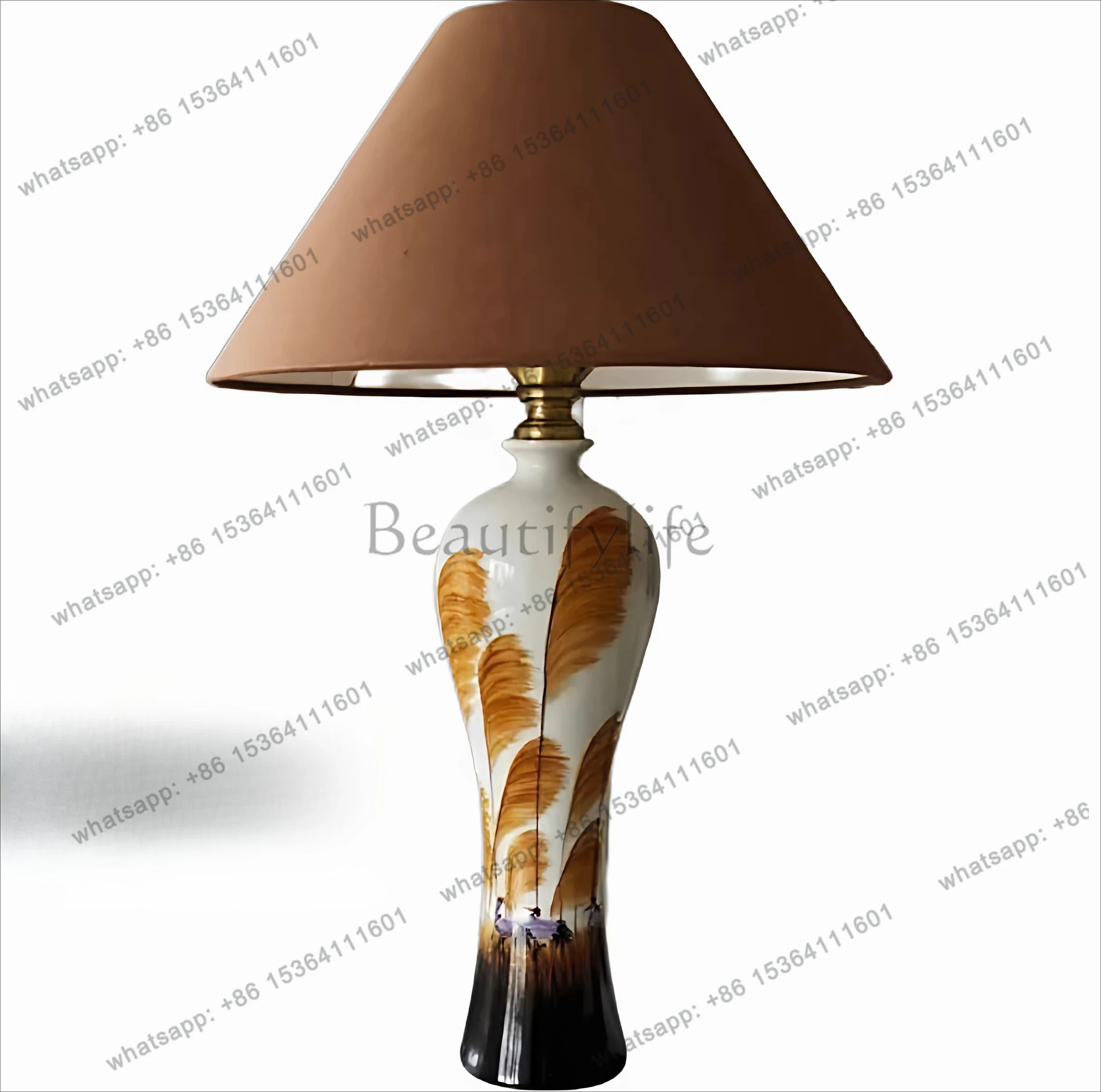 New Guofeng New Oriental Culture Living Room Study Intelligent Remote Control Luminous Objects