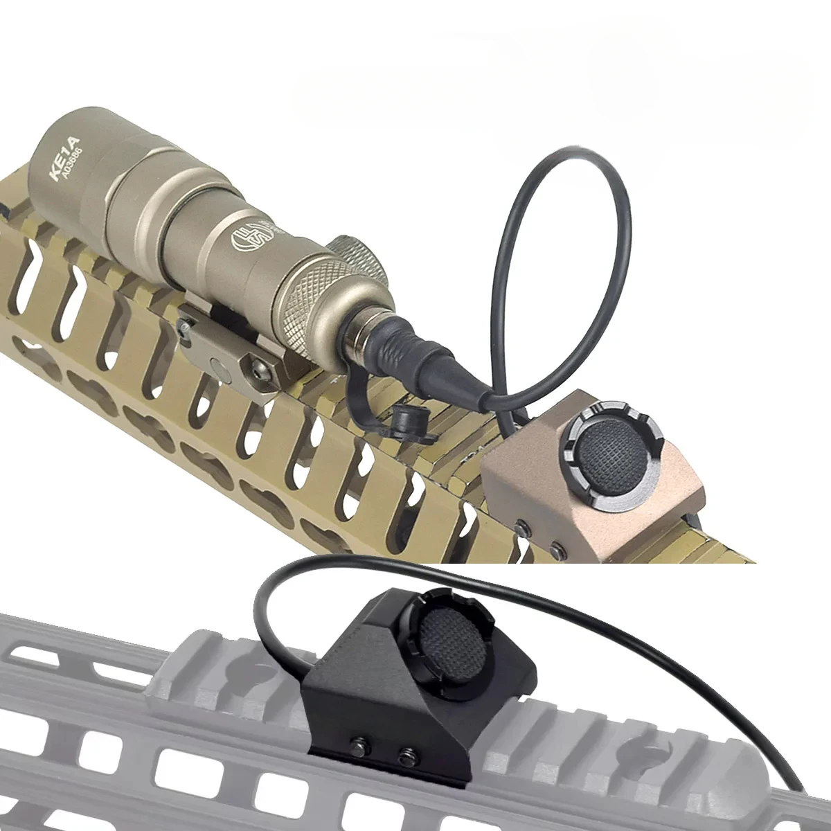 Tactical SF Light M600 M600B M300 Airsoft UNIT Remote Pressure Switch Hunting Rifle Scout Gun Lamp Weapon Flashlight