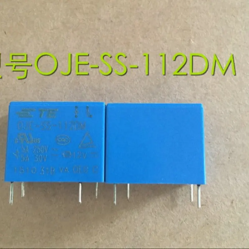 

5PCS TE OJE-SS-112DM relay original product 1649222-1