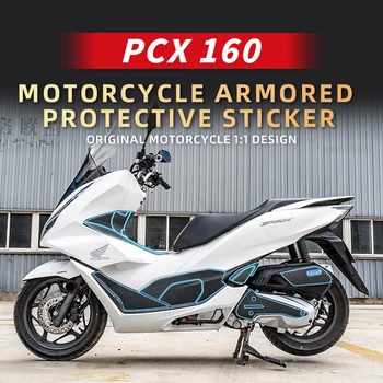 Używany do HONDA PCX 160 korpus motocykla części z tworzywa sztucznego obszar pancerz dekoracja naklejki ochronne akcesoria do motocykli remont