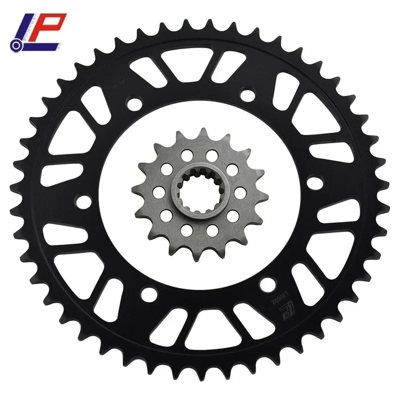 LP 525 CNC 15T/48T Front Rear Motorcycle Sprocket For Honda XL 650 XL650 V Transalp RD10 RD11 RD 10 11 2001-2007