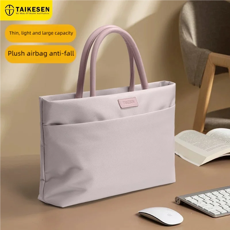 

Laptop Bag Sleeve Case Notebook Pouch For Macbook pro air M45 case 13 14 15.6 16 17.3 inch ASUS Dell Briefcases Shoulder HandBag