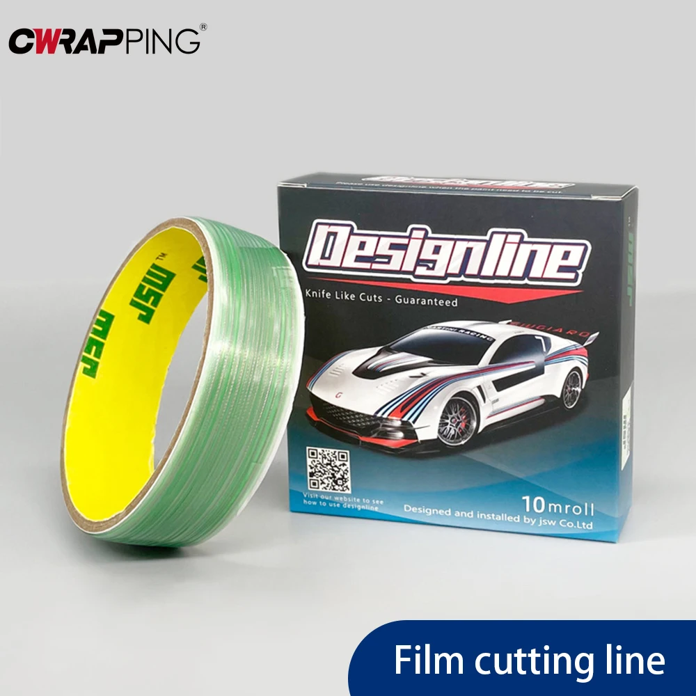 5/10/50M Vinyl Wrap Car Stickers Knifeless Tape Design Line Car Film Wrapping Cutting Tape Knife Car Styling Tool Accessories