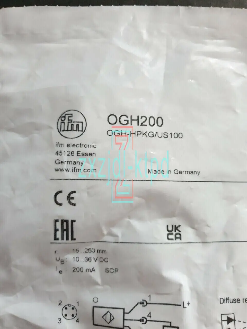 ONE IFM OGH200 Sensor NEW#/